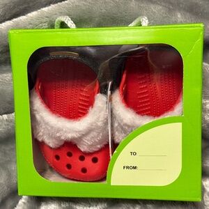 Crocs Littles Santa Clogs Toddler size 2/3 New In Box